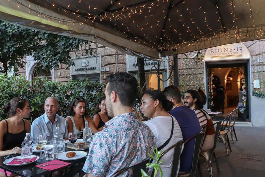Rome: Trastevere and Campo de Fiori Food Tour - Crossing the Tiber: your guide turns landmarks into food context