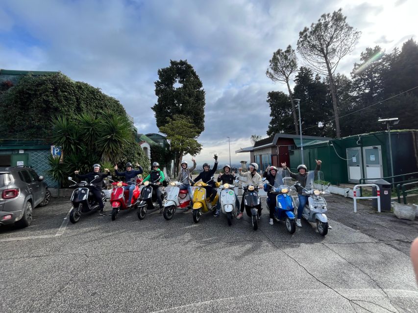 Rome: Vespa Self-Drive Tour with Gelato - Baths of Caracalla and the Pyramid of Cestius route