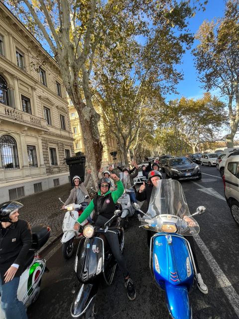 Rome: Vespa Self-Drive Tour with Gelato - Meeting at Via Santamaura and getting your scooter ready