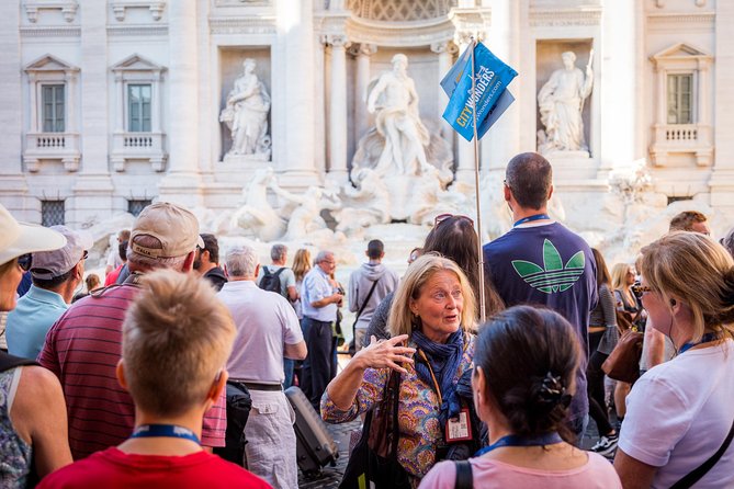 Rome Walking Tour with Piazza Navona, Trevi Fountain and Pantheon - Trevi Fountain: Icon Photos, Coin Toss Ticket Reality, and Gelato Reset