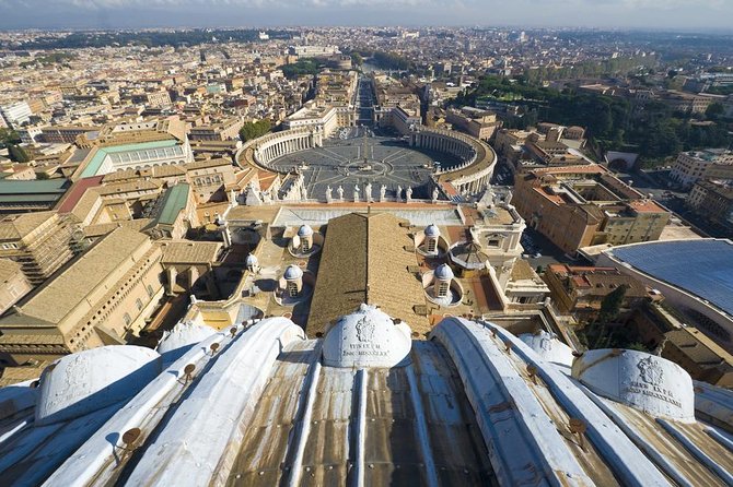 St. Peter’s Basilica Priority Access Tour with Dome & Crypt - Meeting at Caffè Leonina: arrive ready for the Vatican routine