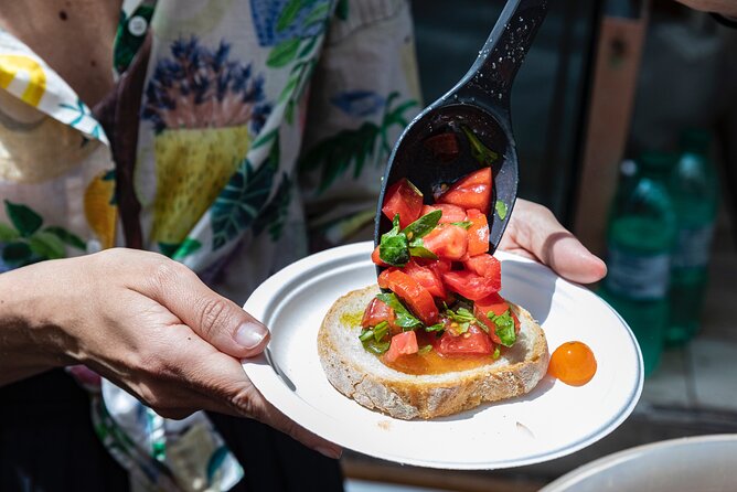 Taste of Testaccio: Special 15 Year Anniversary Edition - Testaccio Market: Bruschetta, Buffalo Mozzarella, and Real Vendor Energy