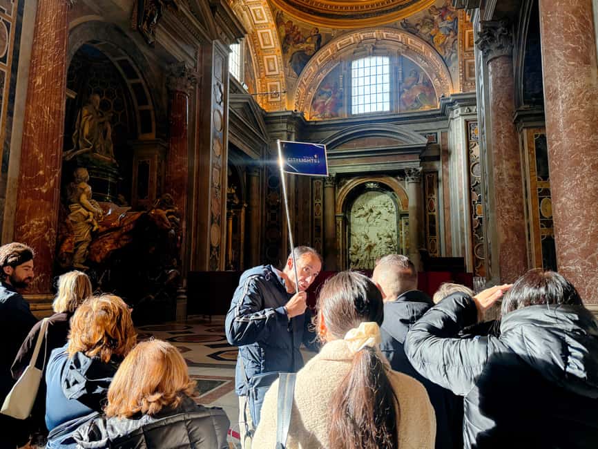 Vatican Museums, Sistine Chapel & Skip-the-Line Basilica - Sistine Chapel: the ceiling, plus the guide’s timing help