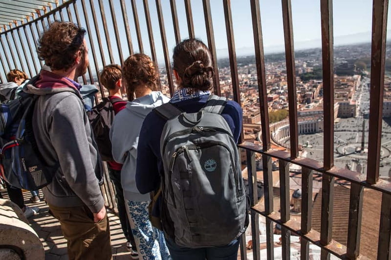 Vatican: St. Peter’s Basilica, Dome Climb & Papal Tombs Tour - Dome Climb Logistics: Elevator to the First Balcony, Then 320 Steps