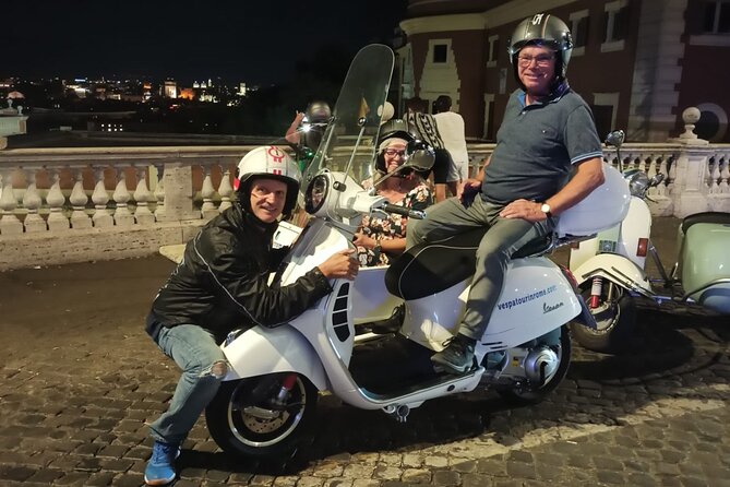 Vespa Sidecar Tour By Night with Pickup - Quick Glimpses That Still Matter: Pyramid of Cestius, Circus Maximus, Palatine Hill
