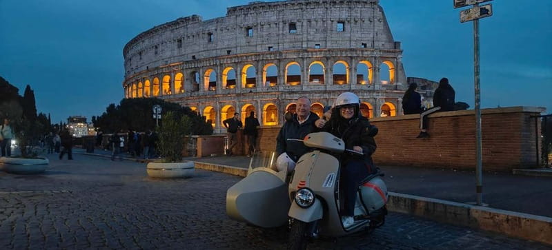 Vespa Sidecar Tour: Express Highlights of Rome - Meeting at Largo Carlo Goldoni, the Easy Starting Point