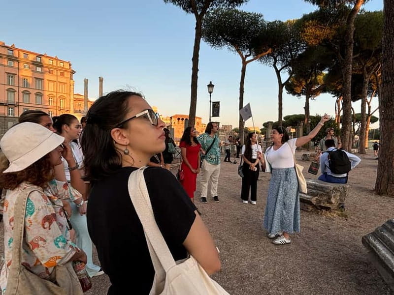 Via Roma: A Journey Through Time - Pantheon at night: focus on the dome and the oculus